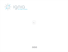 Tablet Screenshot of ignia.com.au